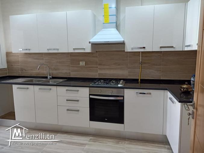 1 000 DT Luxueux S+2 Tout Neuf à Jardin Menzah 2