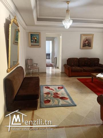 Appartement S+2 meublé à Menzah 7 Bis