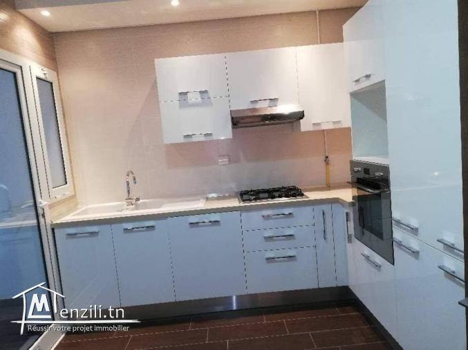 S+2 neuf avec suite parentale et ppkg à Menzah 9C