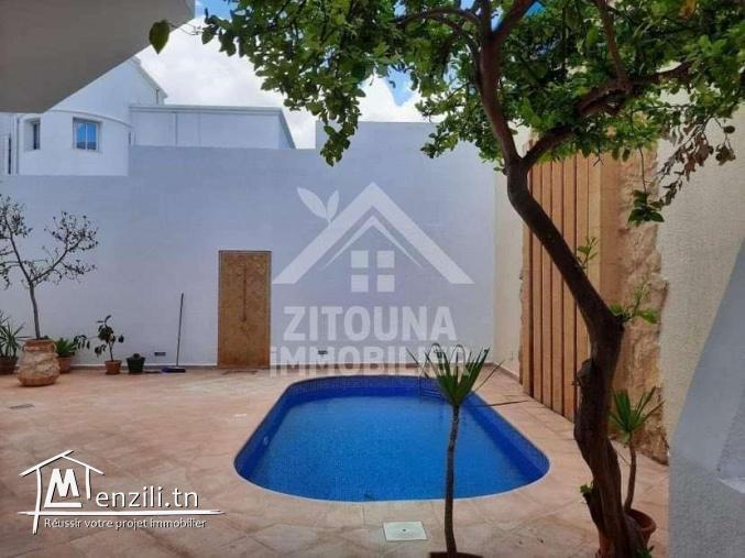 A vendre une villa de maître à cité Ennasr 2