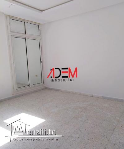 Etage de villa de type S2 a Khzema avec garfage