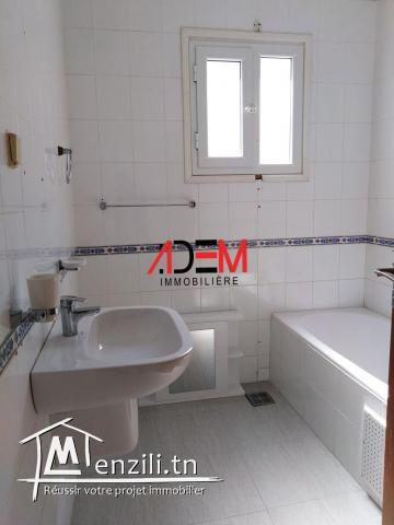 Etage de villa de type S2 a Khzema avec garfage