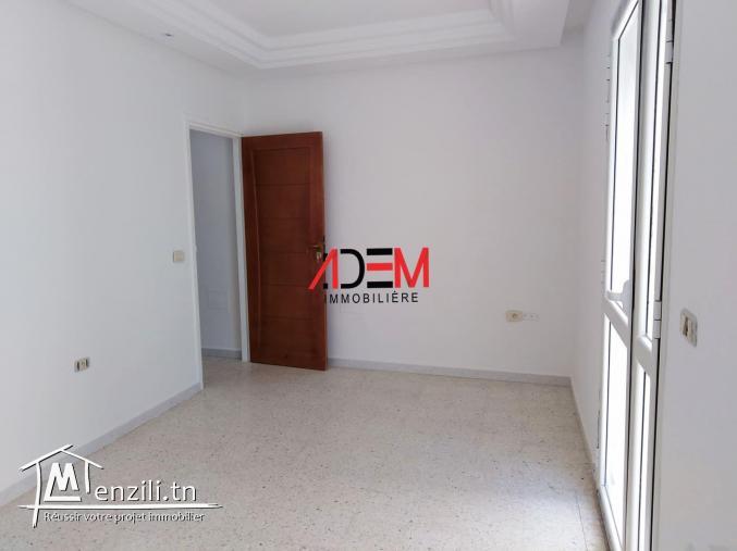 Etage de villa de type S2 a Khzema avec garfage