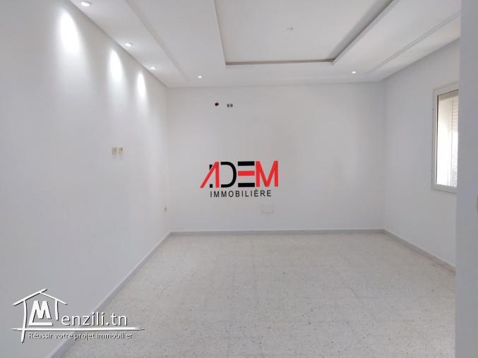 Etage de villa de type S2 a Khzema avec garfage