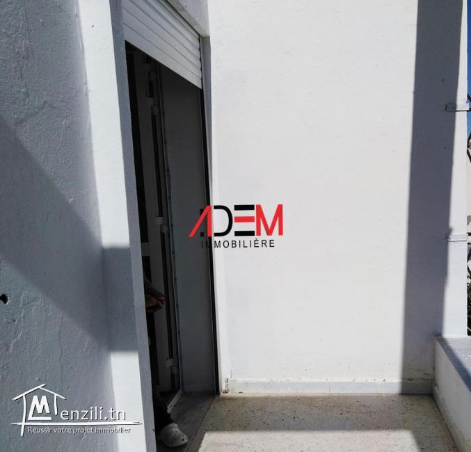 Etage de villa de type S2 a Khzema avec garfage