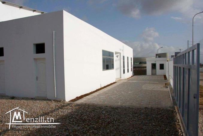 locale Industriel a vendre ou a louer a El ghzela Mateur