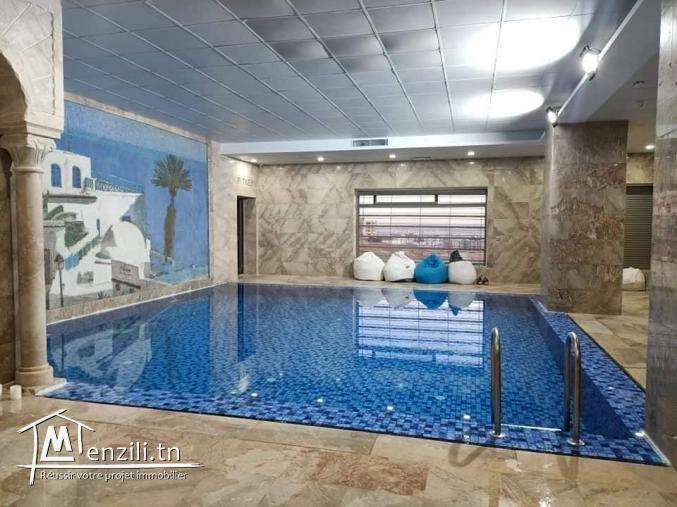 Luxueux S+1 neuf richement meublé dans une résidence hôtelier menzah 9c