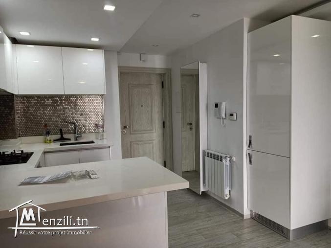 Luxueux S+1 neuf richement meublé dans une résidence hôtelier menzah 9c