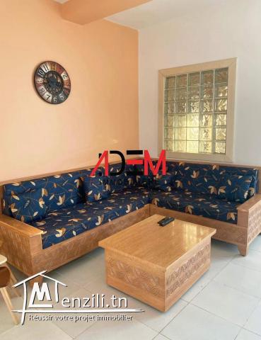 Etage de villa à Khzema meublé