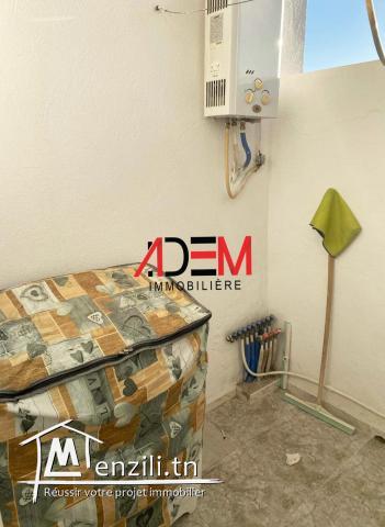 Etage de villa à Khzema meublé