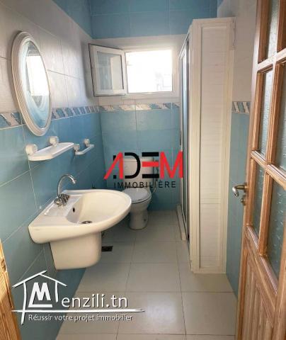 Etage de villa à Khzema meublé