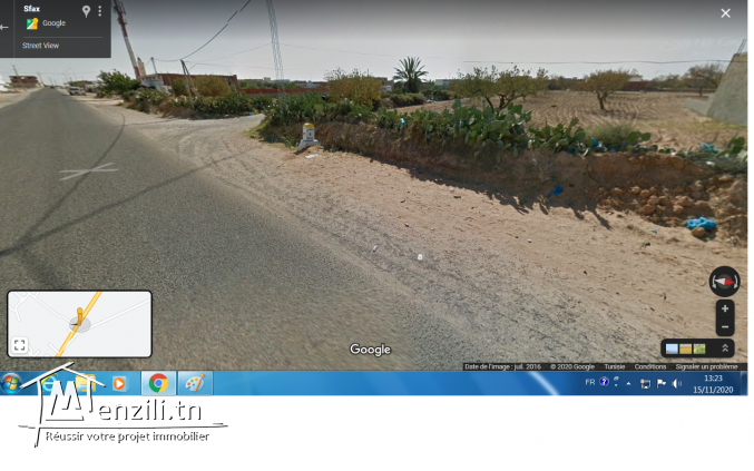 Terrain de 3 entres a vendre ou a échangé