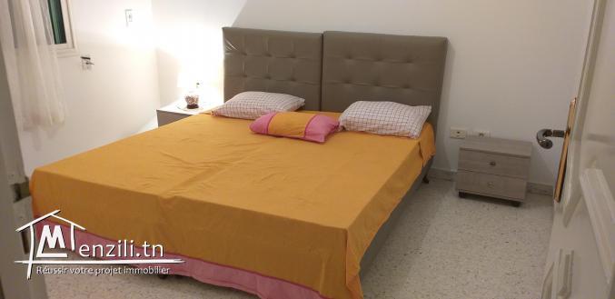 A vendre S+ 2  avec meubles à ENNASR 2 (Ave Hédi Nouira)