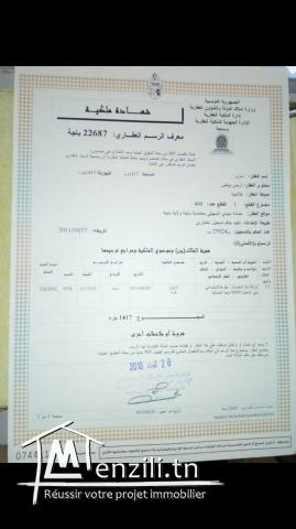 1417 m2 3la trig beja hammem sayela