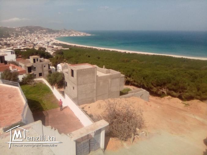 Villa à rafraf plage lehmeri forêt