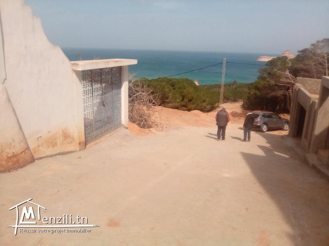 Villa à rafraf plage lehmeri forêt