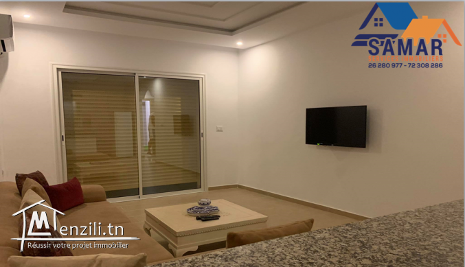 appartement B s+2 de luxe a plage ezzahra hammem lghzez