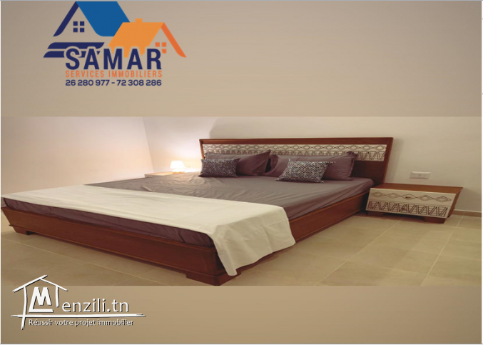 appartement B s+2 de luxe a plage ezzahra hammem lghzez