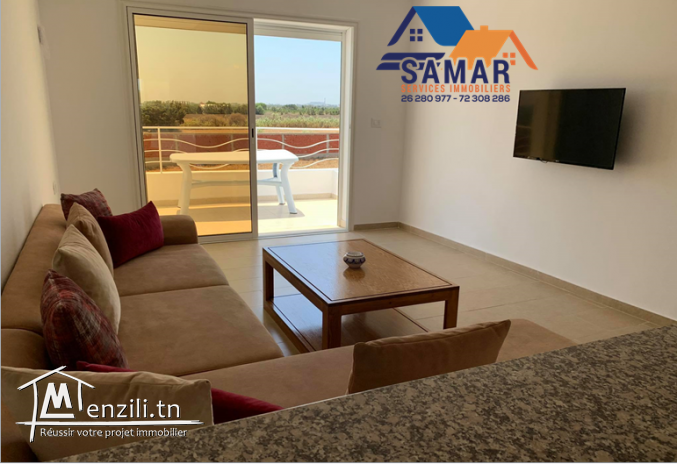 appartement B s+2 de luxe a plage ezzahra hammem lghzez