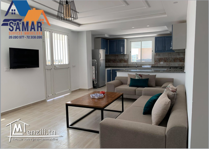 appartement C s+2 de luxe a plage ezzahra hammem lghzez