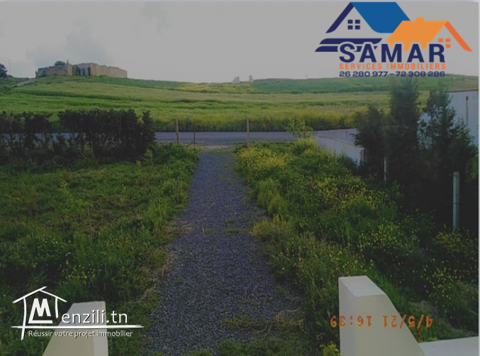 maison s+4 de 140 m² sur un terrain de 2000 m² a tamozrat kelibia