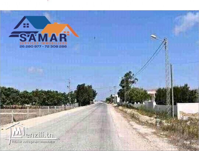 terrain de 8000 m² a tamozrat kelibia