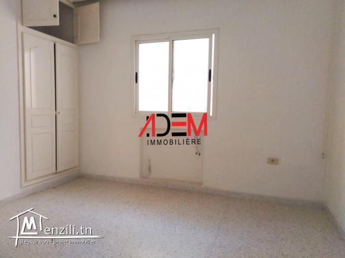 Spacieux étage de villa de type S4 à Khzema