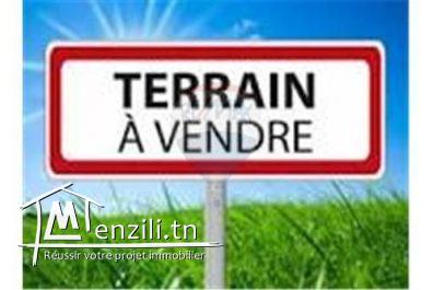 Terrain constructible dans quartier résidentiel