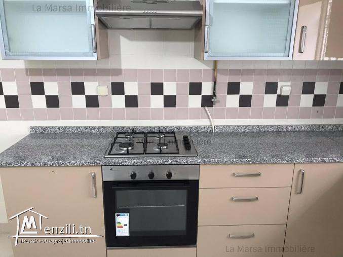 A Louer appartement s2 avec jardin à Gammarth Hill