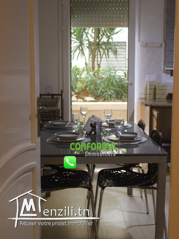 Appartement s+2 à louer par nuitée à manzah 7