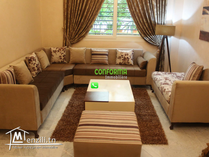 Appartement s+2 à louer par nuitée à manzah 7