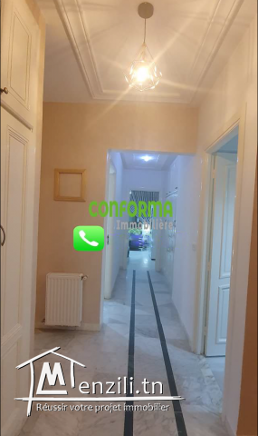 Appartement s+2 à louer par nuitée à manzah 7