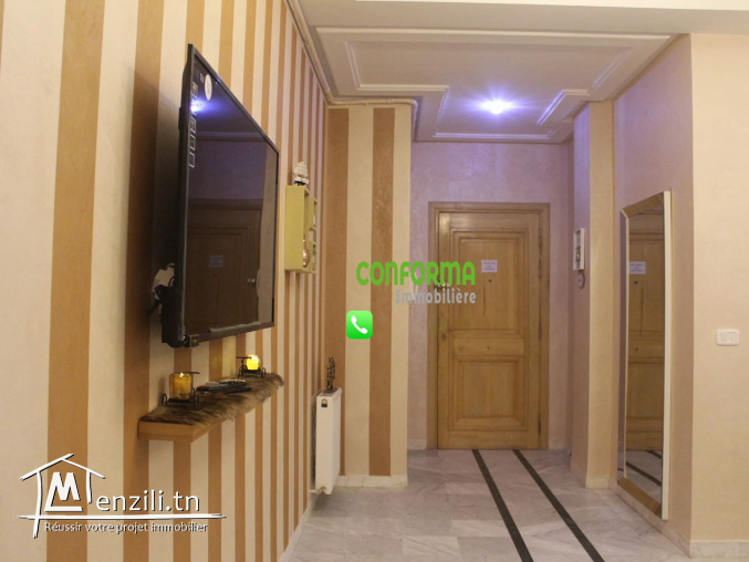 Appartement s+2 à louer par nuitée à manzah 7