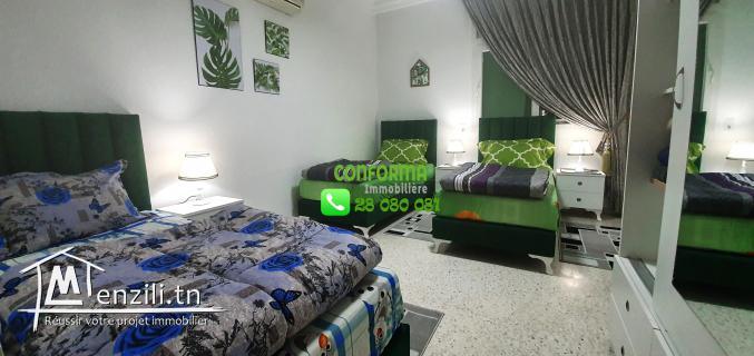 Appartement s+2 à louer par nuitée à manzah 7