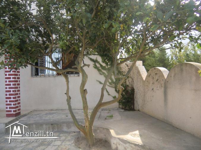 belle villa a vendre distance a la plage 400m situé a dar allouch