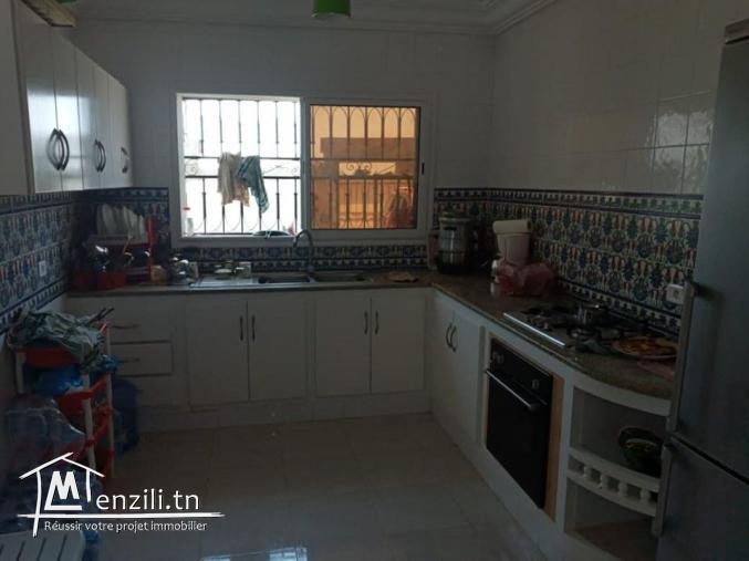 منزل للبيع بدار علوش قليبية تبعد عل بحر 400متر