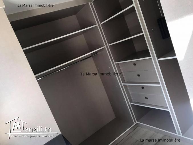 A Louer un bel appartement s+1 à Sidi Daoued, La Marsa