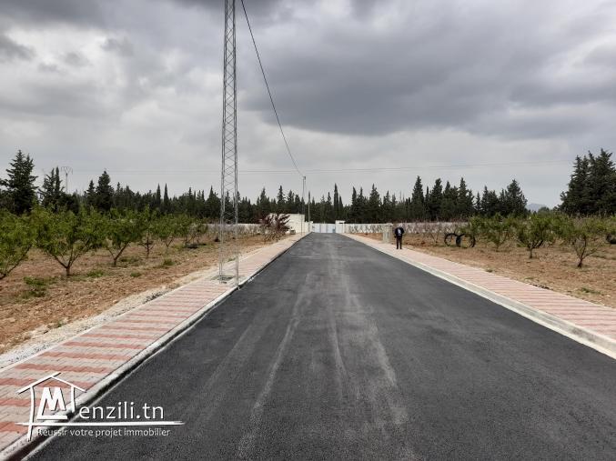 Lots de terrains viabilisés à El Fendria, Mornag