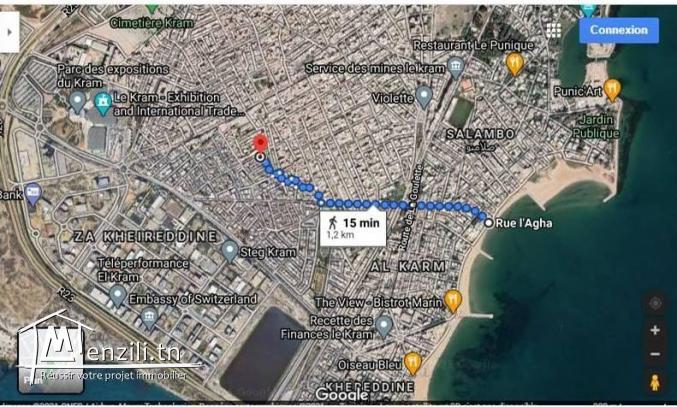 Appartemment S+3 Kram Tunis