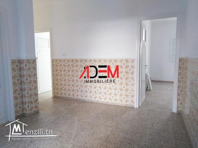 A louer à Sousse "Cité olympique" un spacieux appartement 