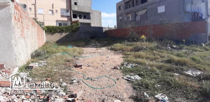 VENTE TERRAIN CONSTRUCTIBLE SOUSSE