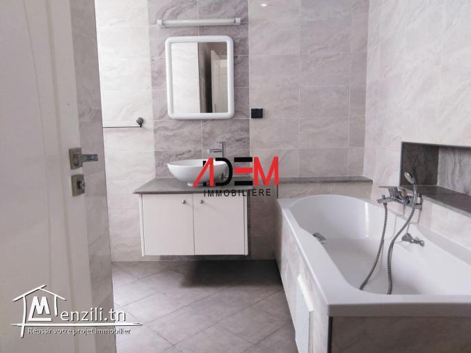 Etage de villa de 250m² et avec garage pour deux voitures