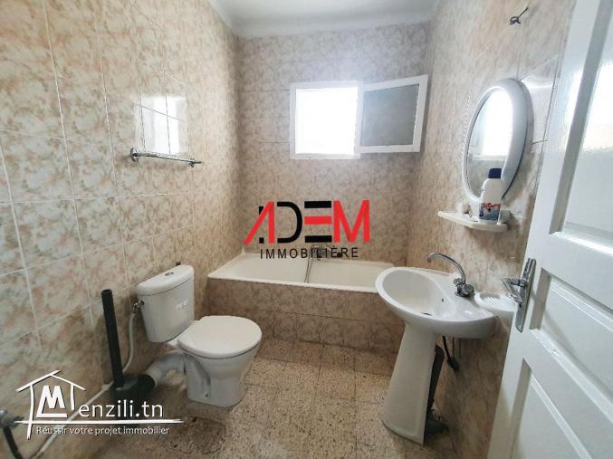 Etage de maison de type S2 à khzema ouest