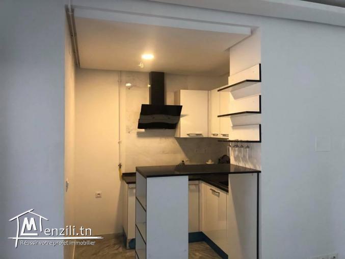 Apt s1 avec jardin à soukra