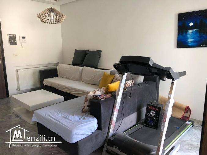 Apt s1 avec jardin à soukra