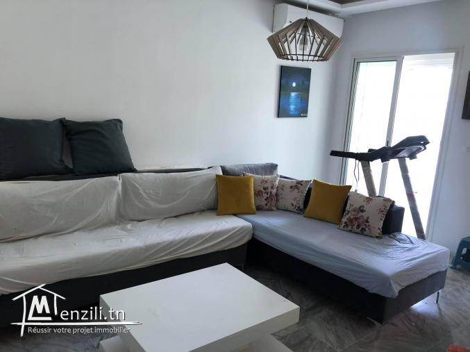 Apt s1 avec jardin à soukra