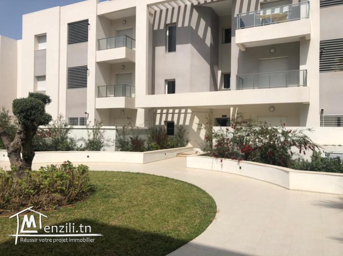Apt s1 avec jardin à soukra
