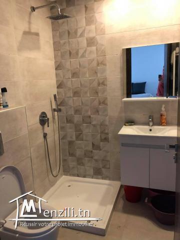 Apt s1 avec jardin à soukra
