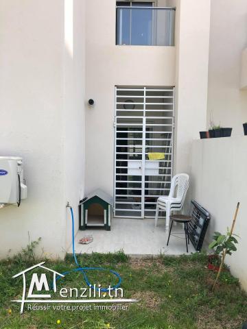 Apt s1 avec jardin à soukra