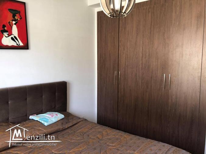 Apt s1 avec jardin à soukra